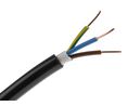 Mains Cable 3x 1.5mm² Copper 1kV 50m Black